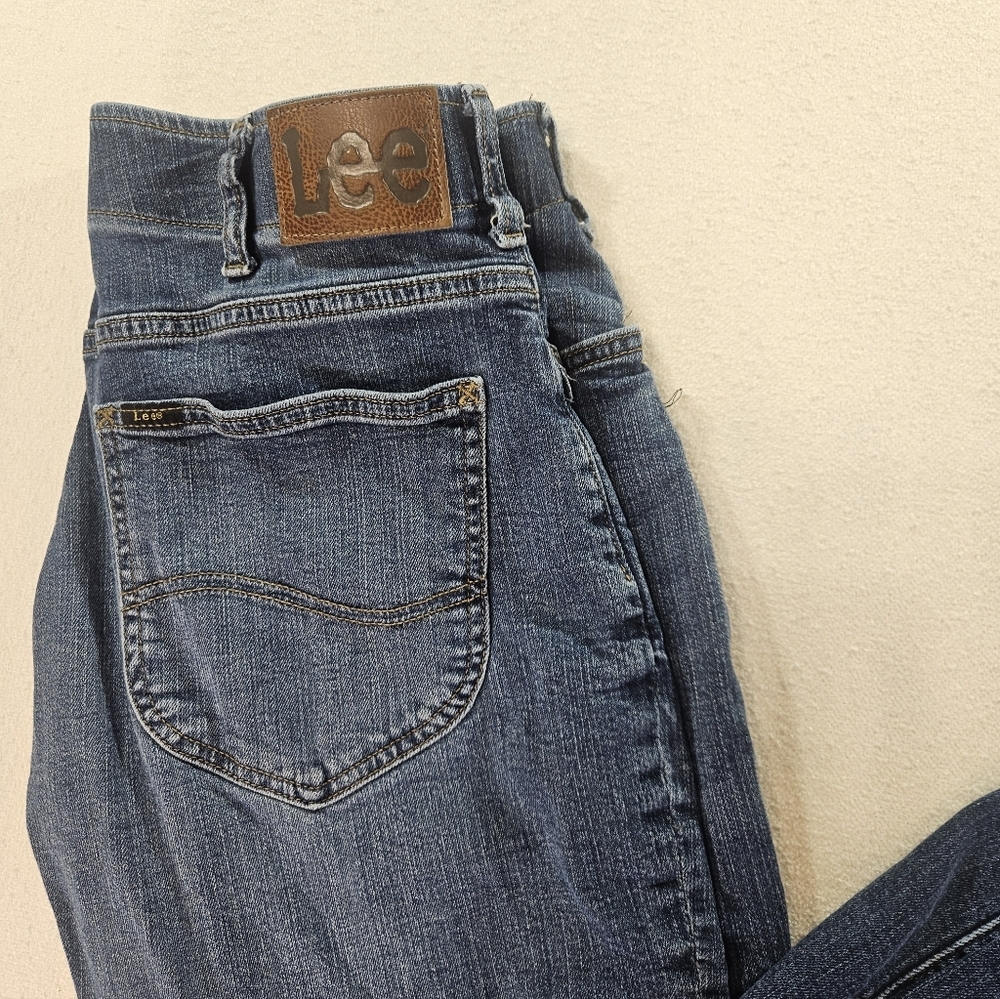 Lee Extreme Motion Straight Taper Jeans 34x30 - Picture 3 of 9